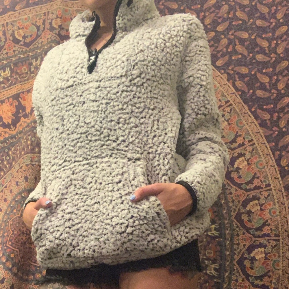 Fuzzy sweater